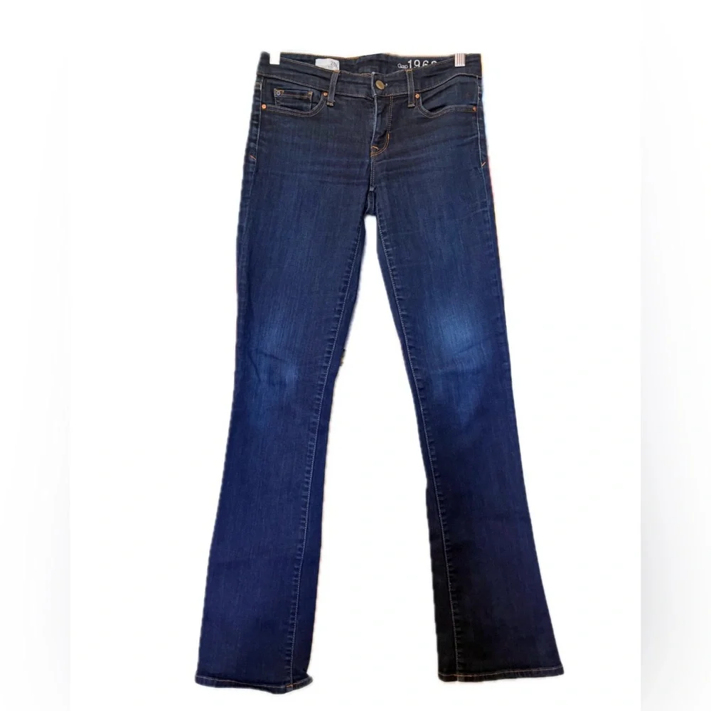 Vintage GAP 1969 Sexy Boot Dark Blue Women's Jeans Size 29L